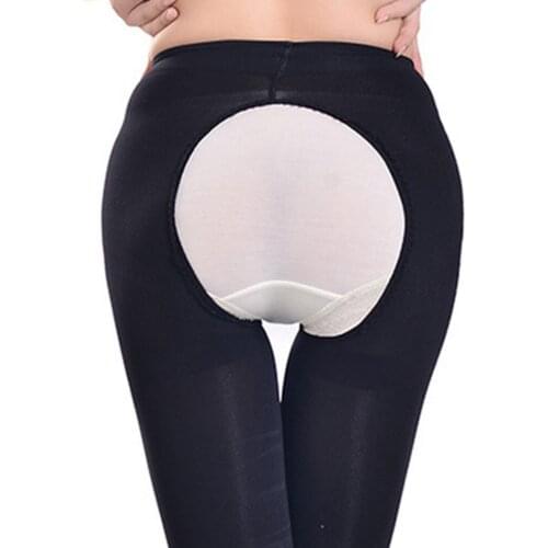 New Sexy Women Spring Summer Tights Open Crotch Sheer Seamless Pantyhose Silk Stockings Black Nude Color Medias De Mujer 2019