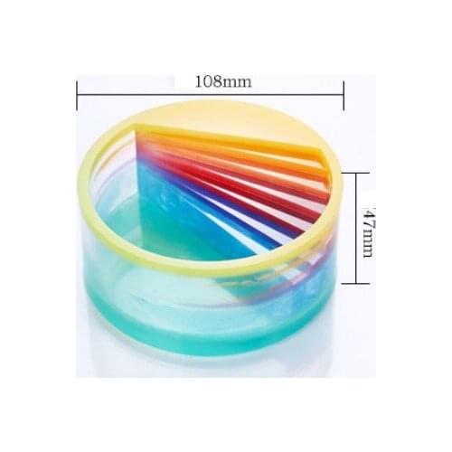 1PC DIY Crystal Epoxy Silicone Mold Round Stairs Mold For Plant Pot Mold Candle Holder Mold 10318850