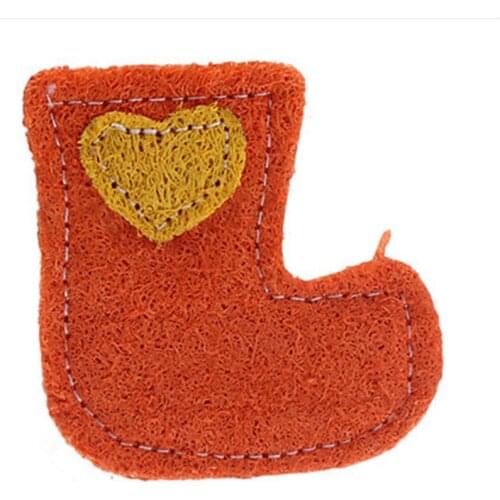 1piece Funny Dog Cat Toys Boots Styles Pet Cat Chew Toys Natural Environmental Loofah Pet Cat Chew Toys Pet Supplies
