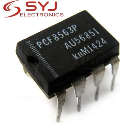 10pcs/lot PCF8563P PCF8563 8563P DIP-8 In Stock
