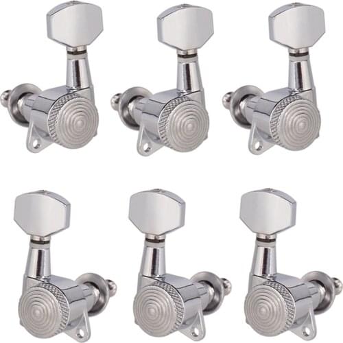 2020 Guitar String Right Left Guitar Tuning Pegs Locking Tuners Keys Machine Heads for Acoustic Guitars Parts & Accessories