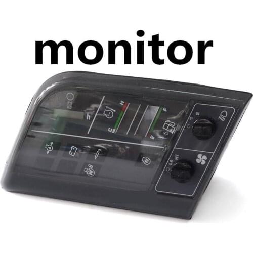 For Komatsu PC 607 200-6 pull throttle display monitor Imported display monitor high-quality excavator accessories