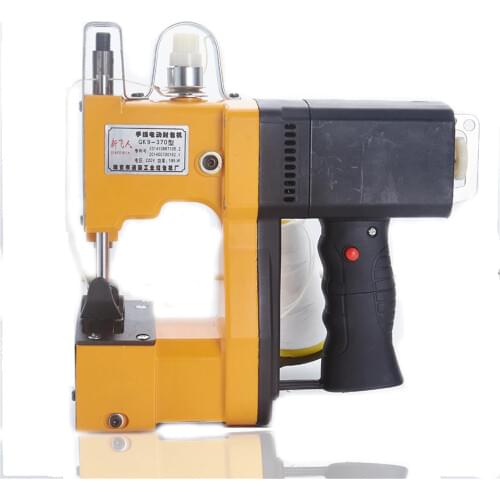 Small Electric Sewing Machine Kit Handheld Bag Closer Stitching Sealing Machine for Textile with Plug 220V