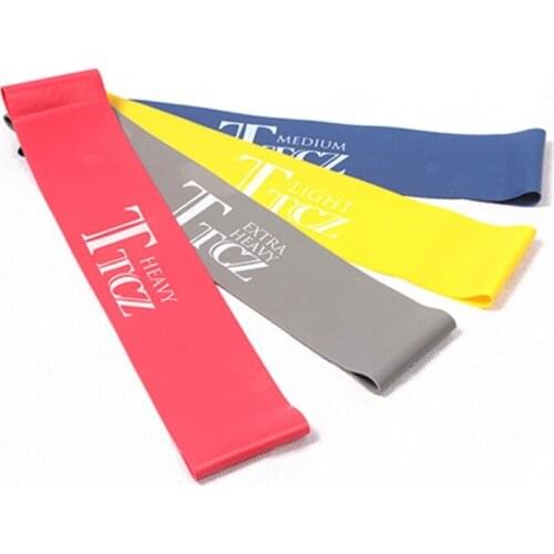 HOT Sales Colorful Resilient Rubber Band Gym Equipment Available Latex Fitness Training Strength Rubber