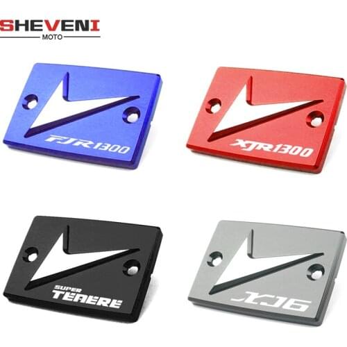 CNC Front Brake Fluid Cylinder Master Reservoir Cover Cap For YAMAHA XJ6 DIVERSION XJR1300 XJR FJR 1300 FJR1300 SUPER TENERE