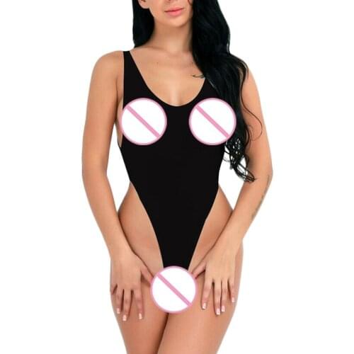 Fashion Sleepwear New Women Sheer Lingerie Bodysuit Thong Underwear Jumpsuit Casual Home Dress Nightdress Fashion Sleepwear LW