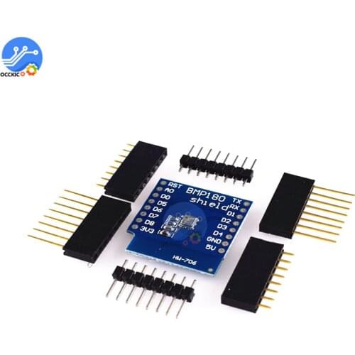 BMP180 Temperature Barometric Pressure Sensor Module For WeMos D1 MINI Shield ESP8266 Board