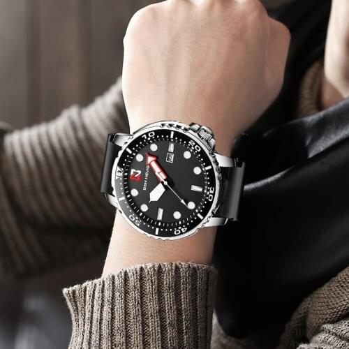 Relogio Masculino BENNEVIS New Mens Watches Top Brand Waterproof Sport Silicone Quartz Watch Date Fashion Military Male Watches