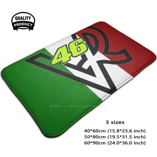 Fans Club Ross1 3D Soft Non-Slip Mat Rug Carpet Foot Pad Fans The Vinales Factory Racing Revs Heart Sbk Vials Japan Italy