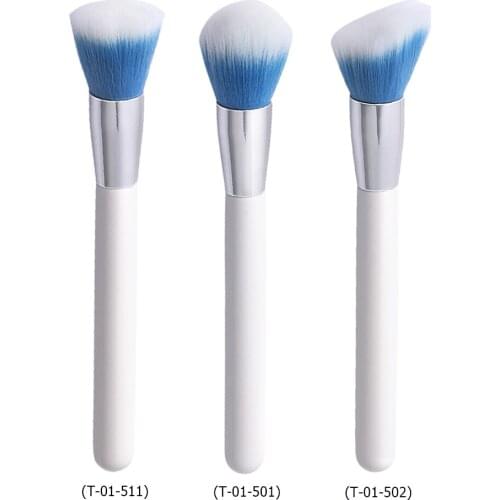 Simple Makeup Brushes Set Cosmetics Fashion Face Foundation Makeup Brushes Soft Portable Skin-friendly Powder Brush