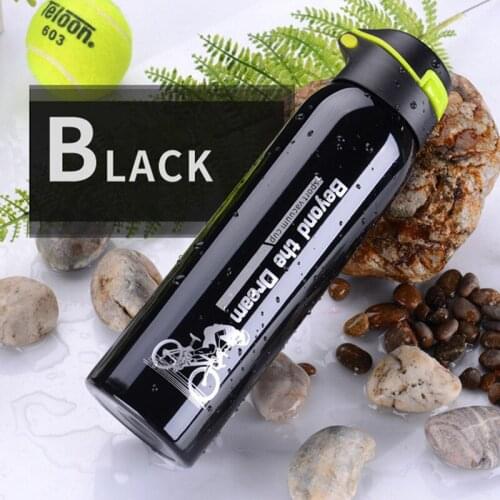 New 500ML Bike Water Bottle Outdoor Sport Running Mountain Cycling Warm-keeping Bicycle Kettle Drink Bottle Stainless Steel Cup