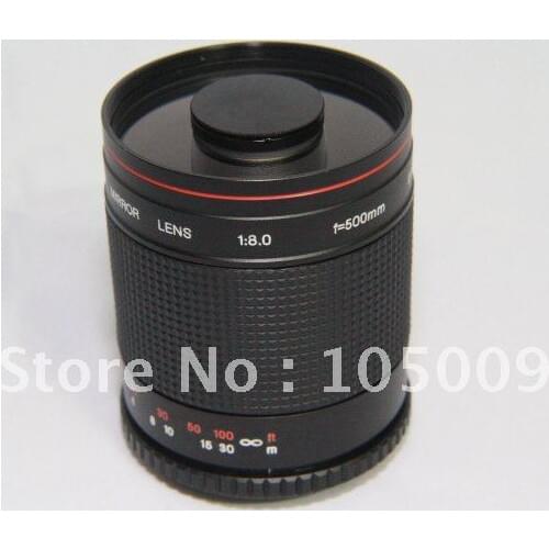 500mm f8 MIRROR TELEPHOTO LENS for nikon d90 d3 d300 d600 d700 d800 d80 d7200 d5200 d3100 dslr camera