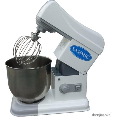 SM-7 mixing machine multi-function milkshake cream machine egg-white stirring machine stepless speed Mixer 7L 220v 200w 1pc