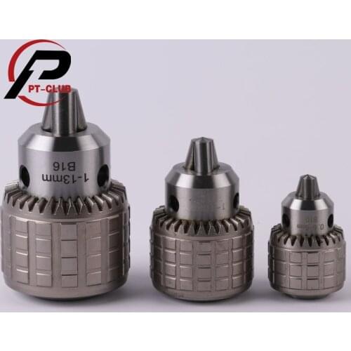 1PC Drill Chuck B10 B16 B18 0.6-6MM 1-13MM 1-16MM Chuck Tool Drill Heavy Duty For Drilling CNC Machine