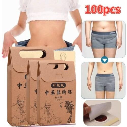 10/100pcs Slimming Products Losing Weight Cellulite Fat Burner Sticke Extra Strong Slimming Patch Fat Burning Body Belly Waist