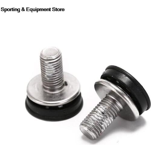 2 Pcs/lot Cycle Bike Bicycle Bottom Bracket Axle Allen Key Crank Arm Bolts M8 Screw Silver Black