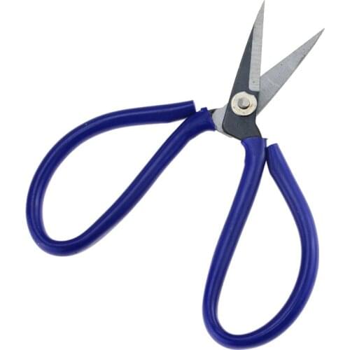 4 inch Household Scissors blue/red Dressmaking Sewing Embroidery Scissors Cut Cloth Stainless Steel Fine Point Precision Craft