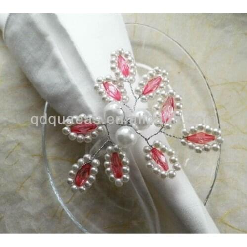 Aliexpress feather napking ring with polybag