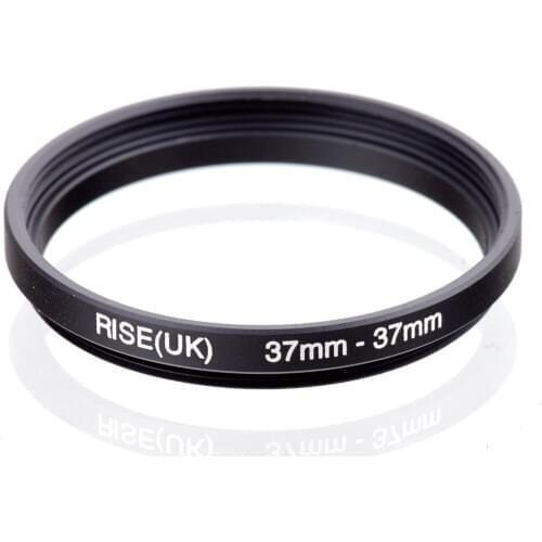 RISE(UK) 37mm-37mm 37-37 mm 37 to 37 Extend ring Ring Filter Adapter black