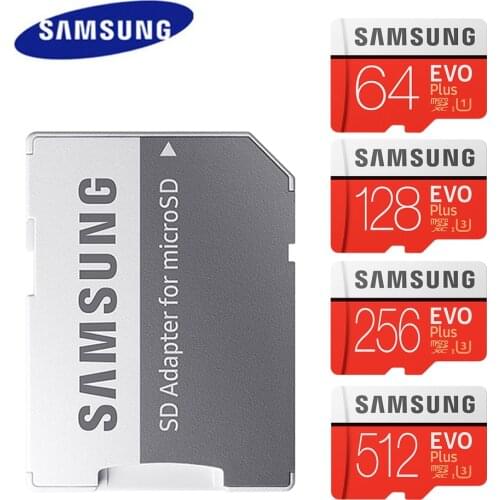 SAMSUNG Memory Card 512GB 256GB High Speed 100MB/s Micro SD Class 10 U3 TF/SD Cards Trans Flash SDXC 128GB 64GB U1 Micro SD Card