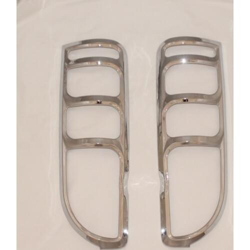 For Toyota Hiace Commuter 2005-2015 2016 2017 2018 Chrome Tail Lamp Light Taillight Taillamp Cover Trim Frame Car Accessories