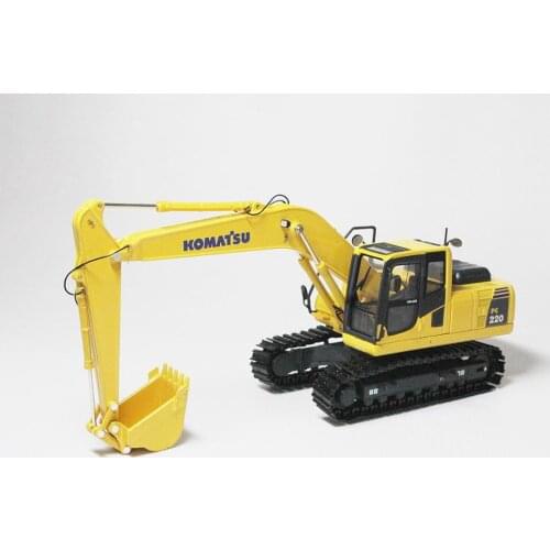 1/50 Scale Komatsu PC220 Excavator DieCast Model Toy Gift NIB