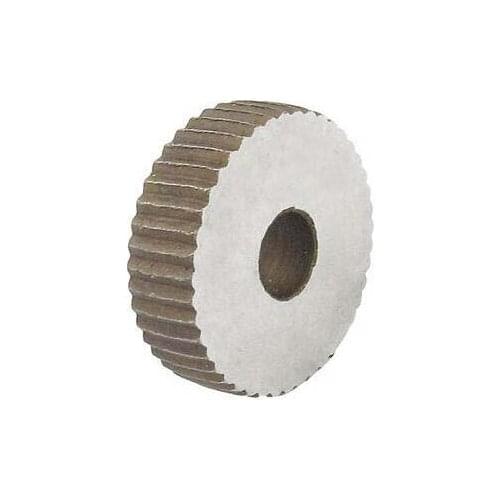 1pc 28 x 8 x 8mm High Speed Steel 0.5/0.6/0.8/1.0/1.2/1.5/2.0mm Pitch Straight Coarse Knurl Wheel Knurling Roller