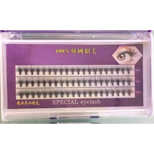 2 Pcs Hot Sale All Size B/C/D Curl 20 Flare Hair Natural Mink Eyelash Extension with Free Shipping/ Flare Eyelash Extension