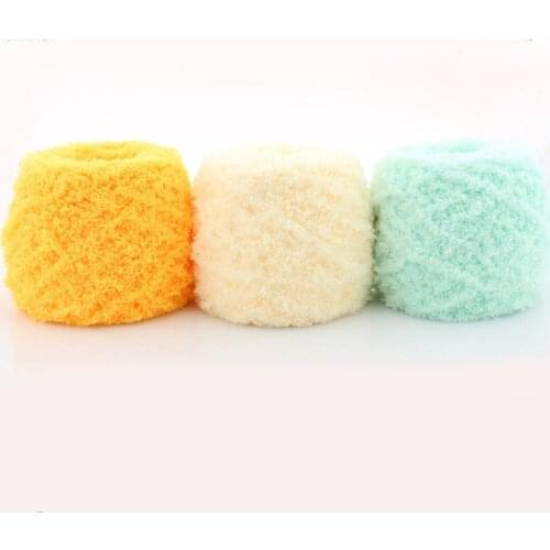 5pcs 500g Hot Colorful Dye Scarf Hand-knitted Yarn For Hand knitting Soft Milk Cotton Yarn Thick Wool Yarn Giant wool blanket