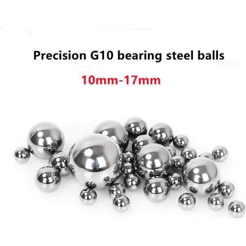 50pcs high precision steel balls Dia 10mm 11mm 12mm 12.7mm 13mm 14mm 15mm 16 mm 17mm bearing steel balls