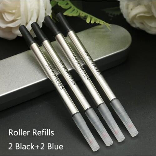 Free Shipping 0.5mm France Brand Pen Design Good Quality Black Rollerball Pen Refill for Gift School Office Suppliers