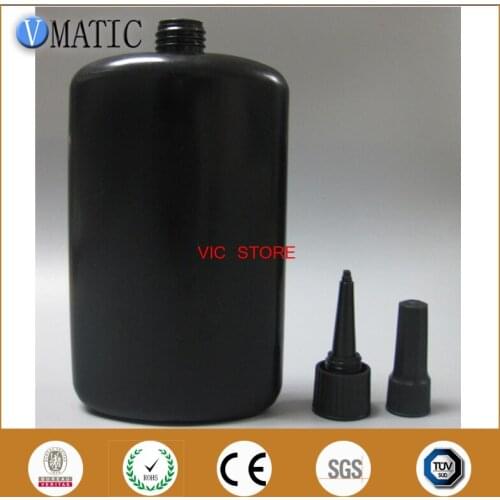 Free Shipping 250cc/ml UV Glue Bottle/ Anaerobic Adhesive Bottle/ Black Soft Glue Bottle (Glue Bottle Only)
