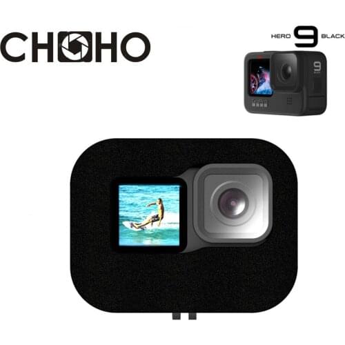 For Gopro Hero 9 Black Accessories WindSlayer Foam Windscreen Windshield Sponge Foam recording Cover Wind Cap Case For Go Pro