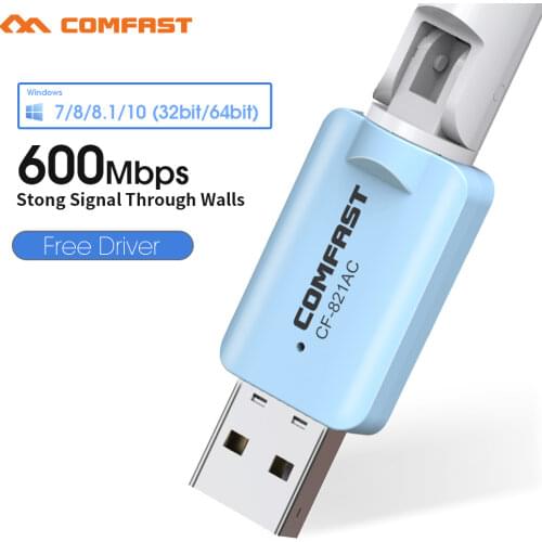 600Mbps USB Wifi Adapter 5.8GHz+2.4GHz USB Wifi Receiver Wireless Network Card usb wifi High Speed Antenna Wifi Adapter