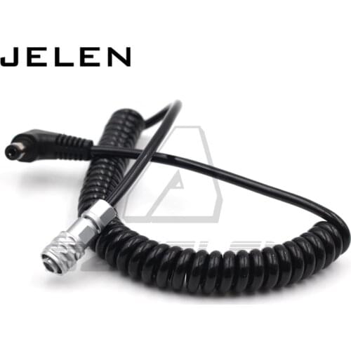 DC 5.5X2.5mm to WEIPU SF6 2Pin Connector for (BMPCC 4)Blackmagic Pocket Cinema Camera 4K Power Cable