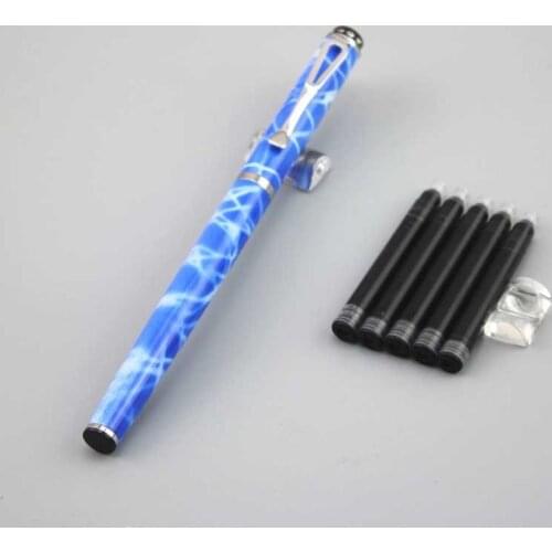 DKW fountain pen High quality pens business gift boyfriend present husband luxury caneta with 5pcs ink sac 009