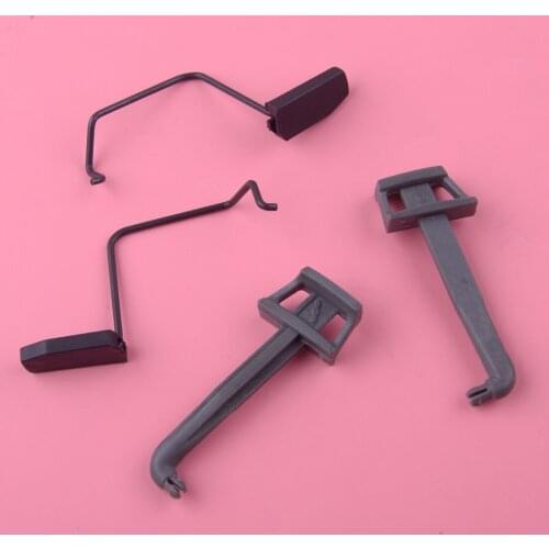LETAOSK 4pcs Throttle Lever Choke Rod Fit For Husqvarna 36 41 136 137 141 142