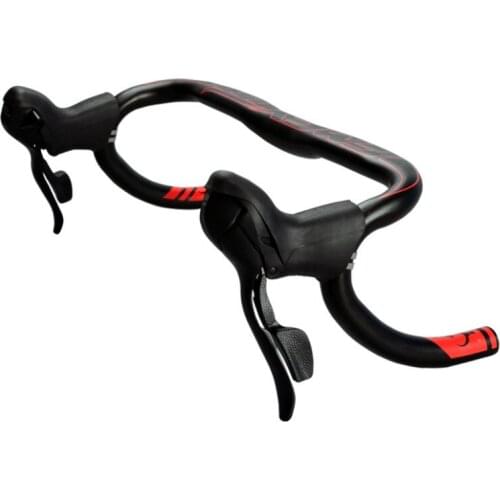 FMF Road Bike Shifter Brake Integrated Levers Aluminum resin Front Rear Brake Fixed Gear Brake Levers Fit 22.2-23.8mm Handlebar