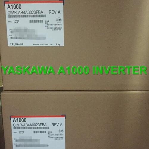 Free return new and genuine yaskawa A1000 inverter 380V 7.5KW inveter CIMR-AB4A0023FBA for water pump