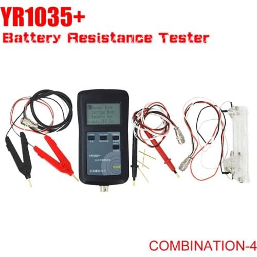 New Original Four-line YR1035 Lithium Battery Internal Resistance Meter Tester YR 1035 Detector 18650 Dry Battery Combination 4