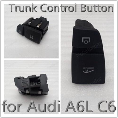 For Au-di A6L C6 Trunk Release Switch Trunk Lid Control Button Storage Box Control Switch 4F1927227A/B-05-08A6L