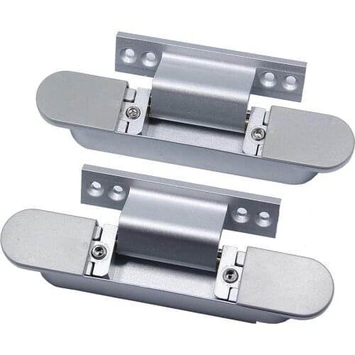120 Degree Opening Invisible wood door Hinge Heavy Duty Mute Concealed pivot Hinge Rebated