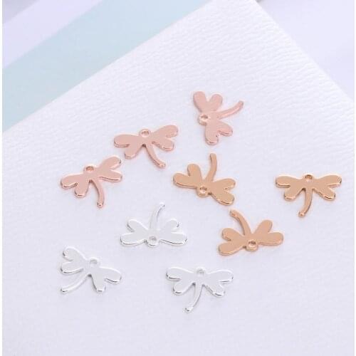 Necklace found pendant copper simple animal charm pattern pendant jewelry DIY materials metal handwork jewelry found accessories