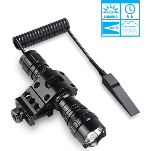 Mini PortableTactical USB Rechargeable High Power Flashlight XPG3 Light Bead Long Shot Hunting Flashlight