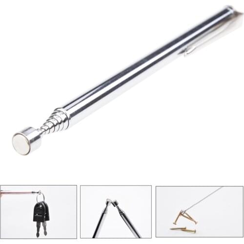 Mini Portable Telescopic Magnetic Magnet Pen Handy Tool Capacity For Picking Up Nut Bolt Extendable Pickup Rod Stick