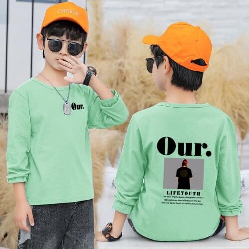 Boy Hoodies Kids Clothes Boys Sweatshirt Cotton Tops Long Sleeve Casual Sweatshirt Outwear Costume 2021 Autumn Children Clothing