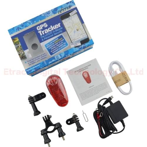 TK906 Bike GPS Tracker Bicycle Tracking Device Rastreador Standby 25 Days Waterproof Historical Route Lifetime FREE Platform&APP