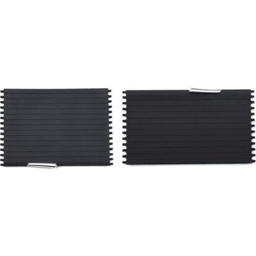 2x for BMW X5 X6 E70 E71 Cup Holder Zipper Cup Holder Pull Plate(Front&Rear)