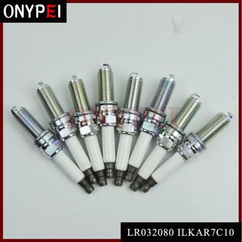 4-8pcs Iridium Spark Plug LR032080 ILKAR7C10 For Rover LR4 Range Rover Sport 5.0 P11 8W-12405-AAA 8W93-12405-ABB AJ812146