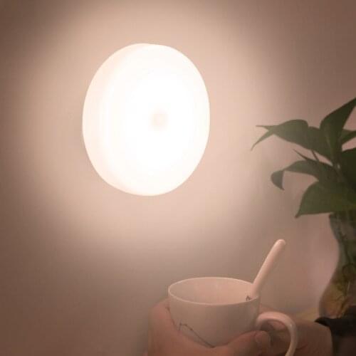 6 LEDs PIR Motion Sensor Night Lights for Bedroom Stairs Cabinet Wardrobe Auto On/Off Wireless Wall Lamp Magnet Battery Powered